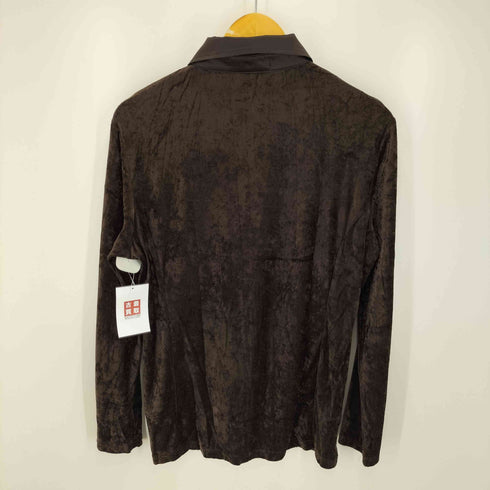 ゴーサンゴーイチプールオム 5351 POUR LES HOMMES ベルベット スナップボタン L/S シャツ メンズ JPN:3