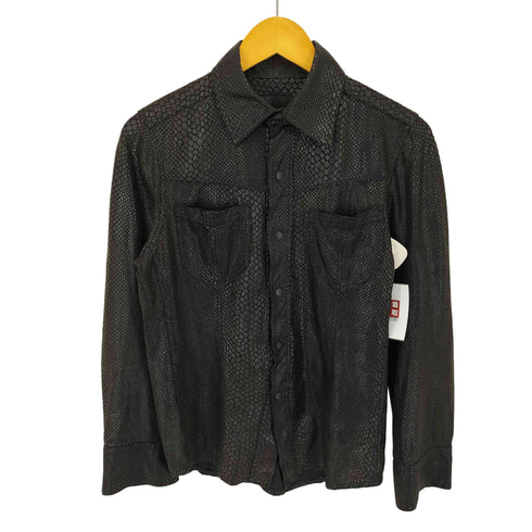 L7 REAL HIP スネーク コーティング L/S シャツ メンズ JPN:3