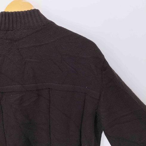 90-00S BENNY LES HOMMES ジップアップ ニットブルゾン メンズ import:L