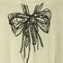 レリアン Leilian リボンプリント クルーネック Tシャツ レディース 13+