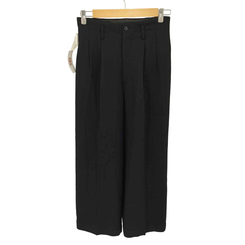 トリココムデギャルソン tricot COMME des GARCONS AD1988 ジュンヤ期 2タック ウール ワイド スラックス レディース JPN:M