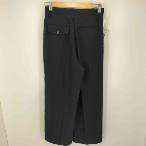 トリココムデギャルソン tricot COMME des GARCONS AD1988 ジュンヤ期 2タック ウール ワイド スラックス レディース JPN:M