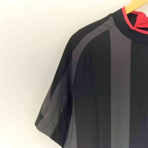 アディダス adidas アディゼロ メッシュ モックネック 半袖シャツ メンズ JPN:M