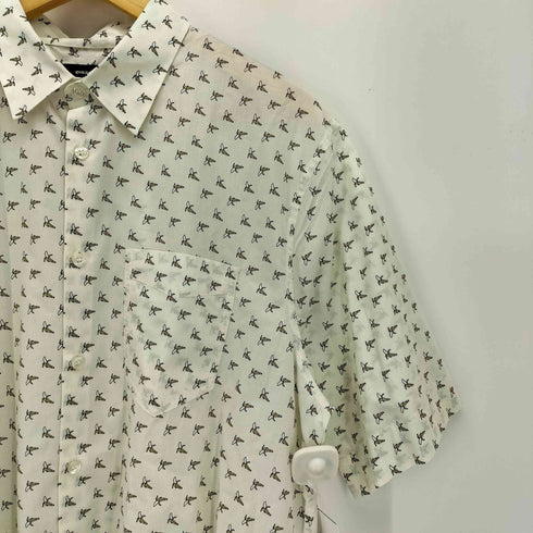 ディーゼル DIESEL 総柄 バナナプリント レギュラーカラー S/S シャツ メンズ import:L