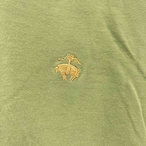 ブルックスブラザーズ 346 BROOKS BROTHERS ORIGINAL FIT ロゴ 刺繍 ラグランスリーブ S/S ポロシャツ メンズ import:M