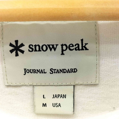 スノーピーク Snow Peak ROPEWORK ロープワーク 半袖Tシャツ メンズ JPN:L