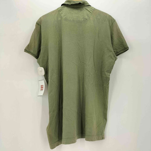 ディーゼル DIESEL SLIM FIT 前立て切替 Dロゴ 刺繍 S/S ポロシャツ メンズ import:XXL