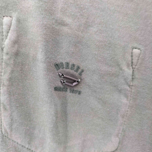 ディーゼル DIESEL SLIM FIT 前立て切替 Dロゴ 刺繍 S/S ポロシャツ メンズ import:XXL