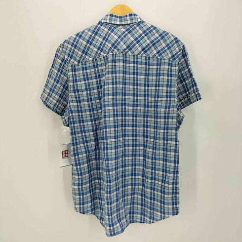 ティンバーランド Timberland SLIM FIT コットン リネン チェック S/S シャツ メンズ import:XL