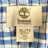 ティンバーランド Timberland SLIM FIT コットン リネン チェック S/S シャツ メンズ import:XL