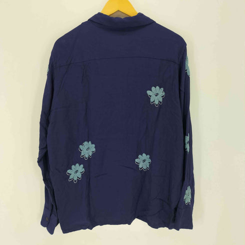 ノーマティーディー NOMA t.d. Floral Hand Embroidery Shirt 刺繍オープンカラーシャツ メンズ JPN:3