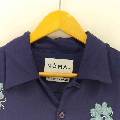 ノーマティーディー NOMA t.d. Floral Hand Embroidery Shirt 刺繍オープンカラーシャツ メンズ JPN:3