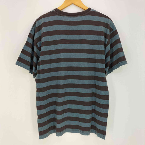 ポーラースケートカンパニー POLAR SKATE CO. ボーダー ロゴ刺繍 クルーネック 半袖Tシャツ メンズ JPN:M