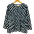 コットンハウスアヤ Cotton House Aya リネン混 ドットプリント ポケット 長袖Tシャツ レディース JPN:M