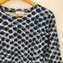 コットンハウスアヤ Cotton House Aya リネン混 ドットプリント ポケット 長袖Tシャツ レディース JPN:M
