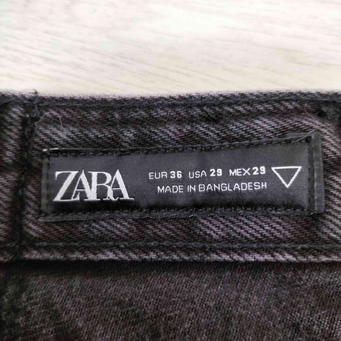 ザラ ZARA バギーフィット スクラッチエフェクト ジーンズ) メンズ USA29