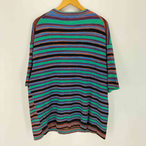 ビームス BEAMS MULTI BDR KNIT マルチ ボーダー ニット メンズ import:L