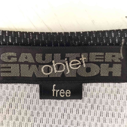 ゴルチエオムオブジェ GAULTIER HOMME objet ダブルフェイス メッシュ L/S プルオーバー メンズ FREE
