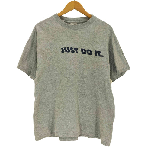 ナイキ NIKE JUST DO IT ロゴプリント半袖Tシャツ メンズ import:L