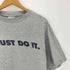 ナイキ NIKE JUST DO IT ロゴプリント半袖Tシャツ メンズ import:L