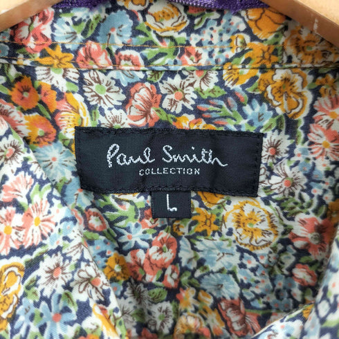ポールスミス Paul Smith 花柄 コットン 半袖シャツ レディース JPN:L