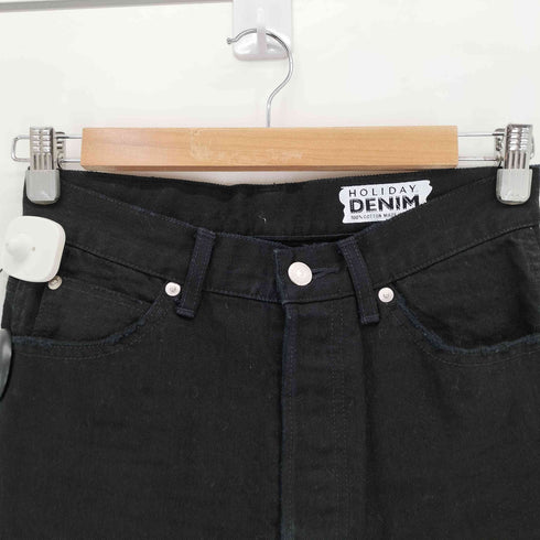 ホリデイ holiday DAMAGE DENIM HIGH WAIST SKINNY FLARE PANTS レディース SH/1