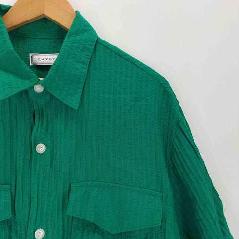 Raygun レイガン ワッシャー加工 半袖シャツ メンズ