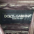 ドルチェアンドガッバーナ DOLCE&GABBANA メタリック ストライプ L/S シャツ メンズ 15 3/4 40