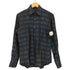 ゴーサンゴーイチプールオム 5351 POUR LES HOMMES メタリック ストライプ パネル 切り替え L/S シャツ メンズ JPN:3