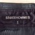 ゴーサンゴーイチプールオム 5351 POUR LES HOMMES メタリック ストライプ パネル 切り替え L/S シャツ メンズ JPN:3