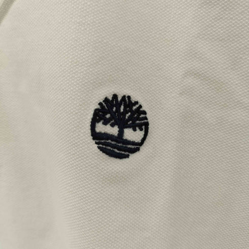 ティンバーランド Timberland ロゴ 刺繍 鹿の子 S/S ポロシャツ メンズ import:L