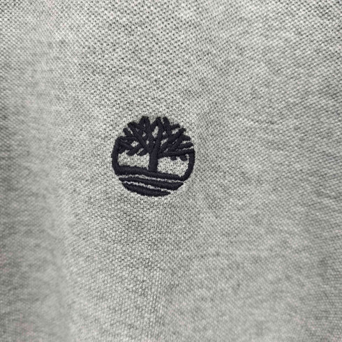 ティンバーランド Timberland ロゴ 刺繍 S/S ポロシャツ メンズ import:L