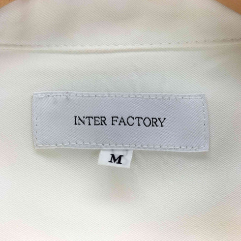 インターファクトリー INTER FACTORY 2020SS ダブルポケットロールアップオーバーシャツ メンズ M