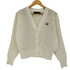 フレッドペリー FRED PERRY Vネックメッシュカーディガン メンズ UK:36