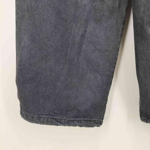 RESHAM ペイント加工 ワイド カーゴ デニム パンツ メンズ JPN:L