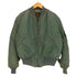 アルファインダストリーズ ALPHA INDUSTRIES 90S USA製 50S復刻 MA1 フライト ジャケット メンズ import:M