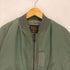 アルファインダストリーズ ALPHA INDUSTRIES 90S USA製 50S復刻 MA1 フライト ジャケット メンズ import:M