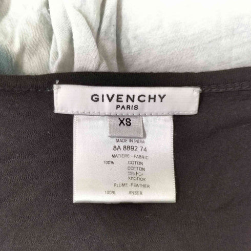 ジバンシィ GIVENCHY グラデーションデザイン フェザーリム付き タンクトップ レディース import:XS