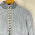 HOUSE of LONDON フェイススエード コルセットデザイン クロップド ボンバージャケット レディース import:XS