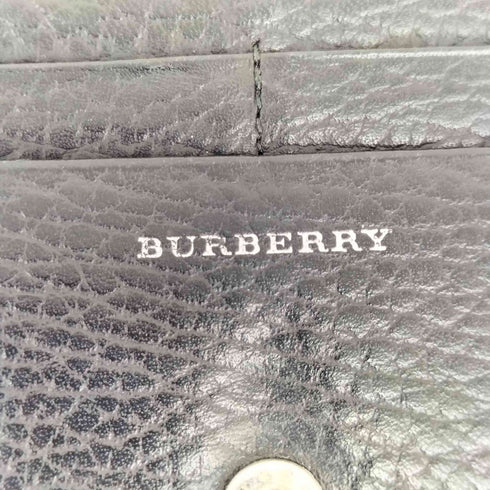 バーバリー BURBERRY 型押しロゴ 裏地ノバチェック クラシックデザイン 長財布 レディース