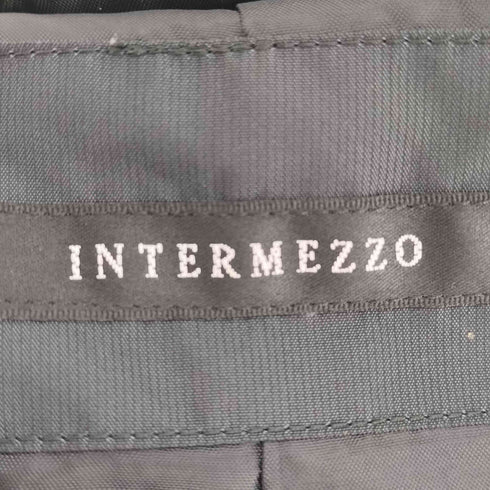 インターメッツォ INTERMEZZO マルチジップ テーラード デザイン ジップアップ ダウンジャケット メンズ import:M