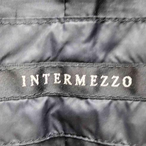 インターメッツォ INTERMEZZO レイヤード パイピング ジップアップ ナイロンジャケット メンズ import:M