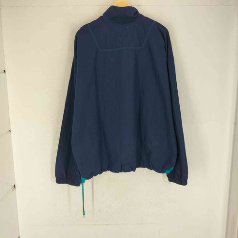 ギアフォースポーツ GEAR FOR SPORTS ロゴ刺繍 ハーフジップ ナイロン プルオーバー メンズ JPN:XL