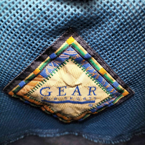 ギアフォースポーツ GEAR FOR SPORTS ロゴ刺繍 ハーフジップ ナイロン プルオーバー メンズ JPN:XL