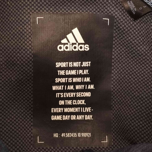 アディダス adidas 袖ロゴ ジップアップパーカー メンズ O