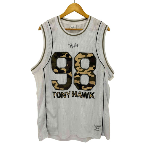 TONY HAWK 迷彩 ナンバリング バスケット ジャージ メンズ import:L