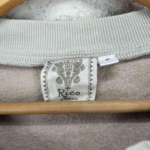 チチカカ TITICACA ハンドクロシェニットプルオーバー レディース FREE