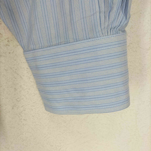 ブルックスブラザーズ BROOKS BROTHERS SLIM FIT L/S ホリゾンタルカラー ストライプ シャツ メンズ 16 1/2