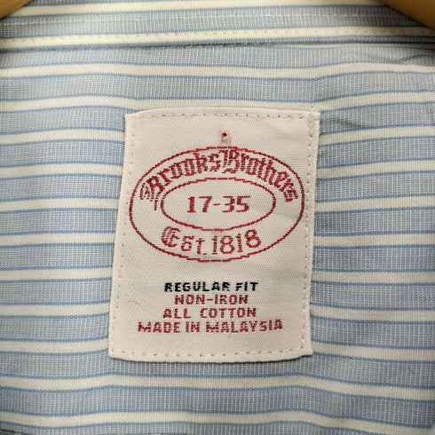 ブルックスブラザーズ BROOKS BROTHERS REGULAR FIT L/S コットン ストライプ シャツ メンズ 17