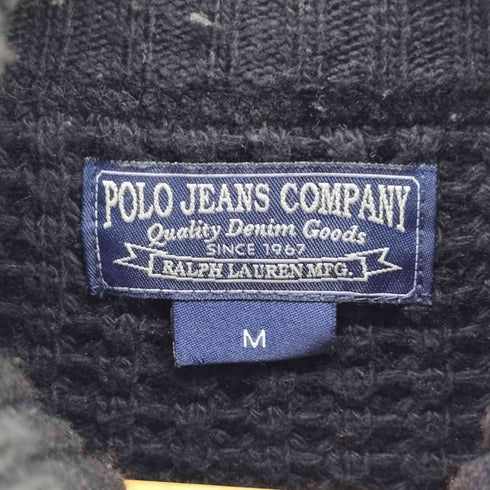 ポロジーンズカンパニーラルフローレン POLO JEANS COMPANY RALPH LAUREN 00S ジップアップニット メンズ M